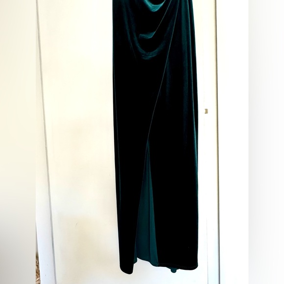 Betsy Adam Velvet Slip Dress - Picture 3 of 6